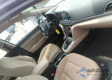 2018 Hyundai Elantra Sel from USA, damaged, VIN 5NPD84LF4JH395922